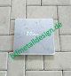 Preview: Aufschweißplatte 225x215x20mm gestrahlt