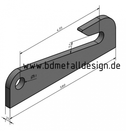 Kramer / Teleskoplader t=25mm