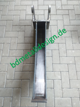 Drainagelöffel/Kabellöffel 850x130 mit CW05 geschweißt